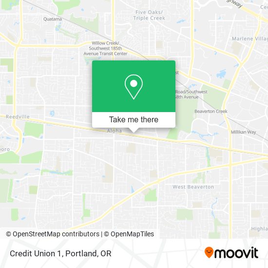 Credit Union 1 map