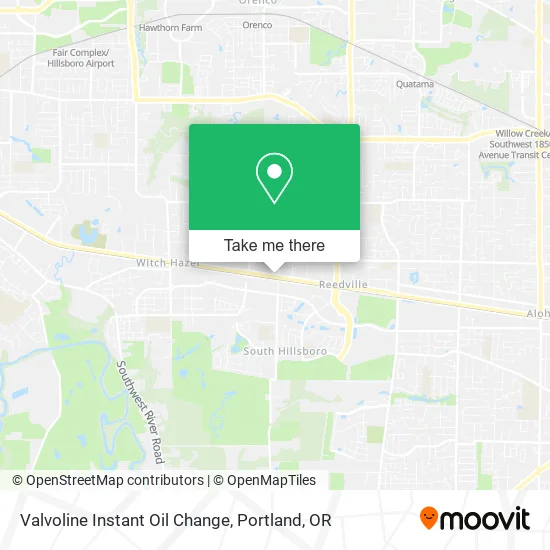 Valvoline Instant Oil Change map