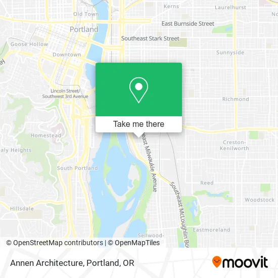 Annen Architecture map