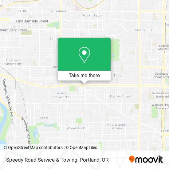 Speedy Road Service & Towing map