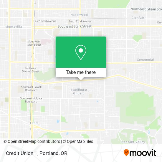 Credit Union 1 map