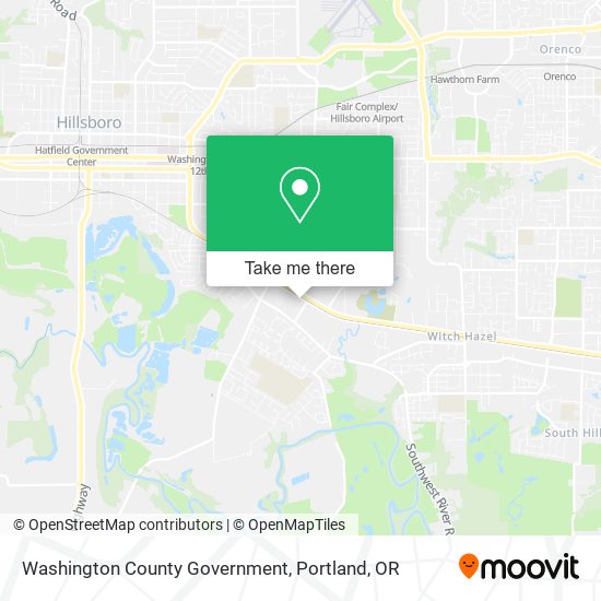 Mapa de Washington County Government