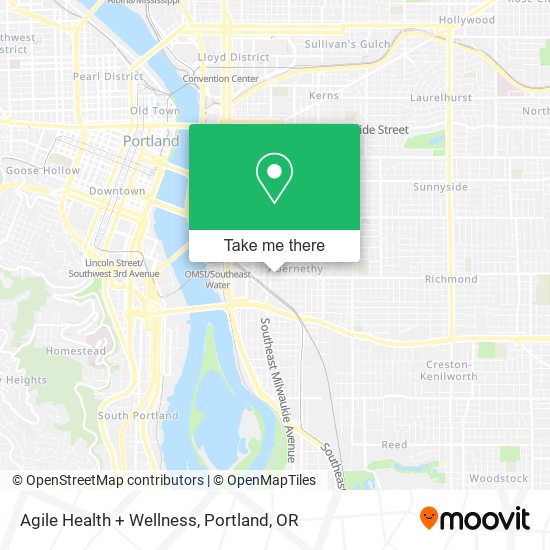 Mapa de Agile Health + Wellness