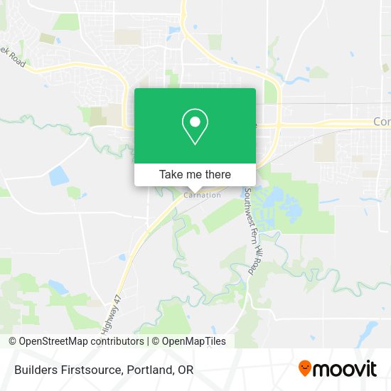 Builders Firstsource map