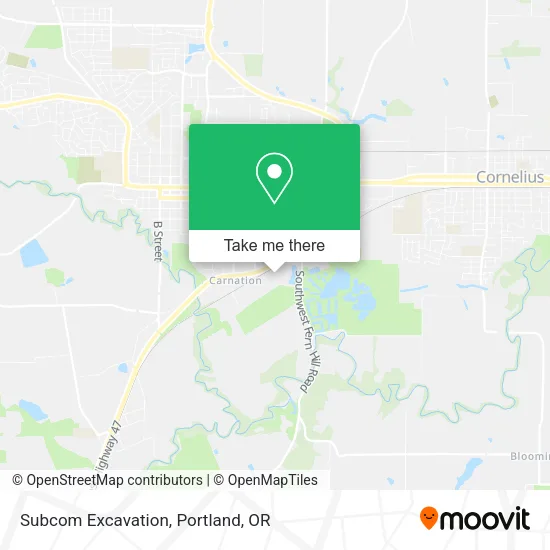 Subcom Excavation map