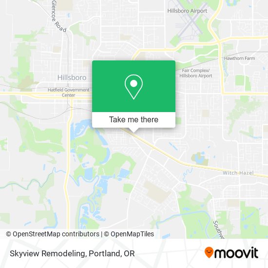 Skyview Remodeling map