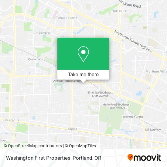 Mapa de Washington First Properties
