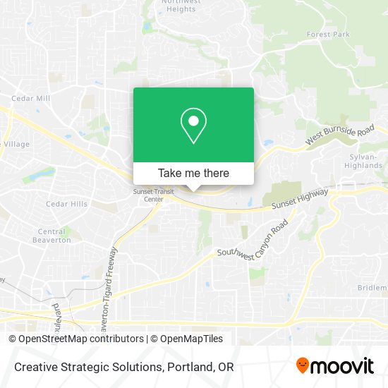 Mapa de Creative Strategic Solutions