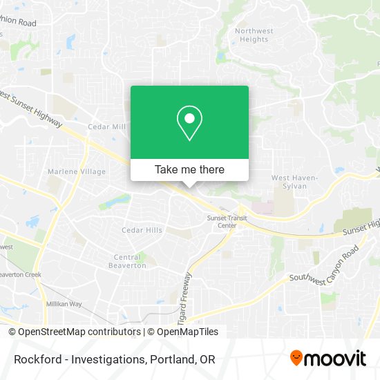 Mapa de Rockford - Investigations