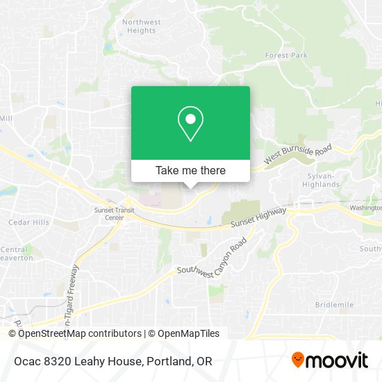Ocac 8320 Leahy House map