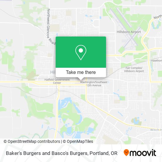 Mapa de Baker's Burgers and Basco's Burgers