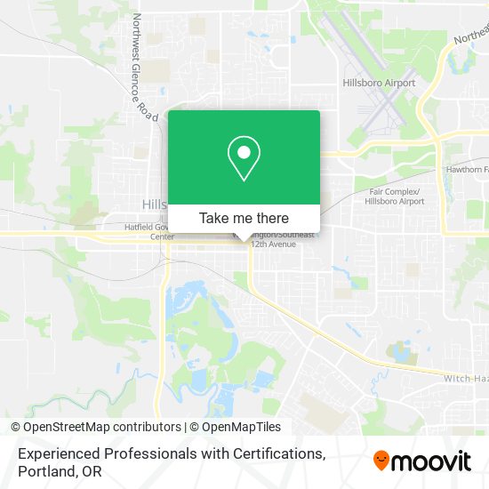 Experienced Professionals with Certifications map