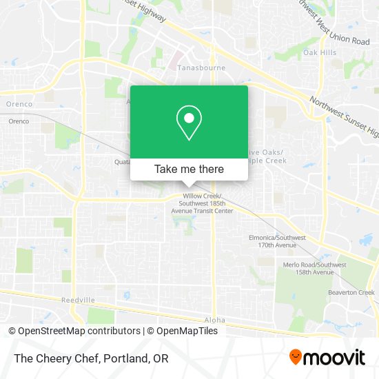 Mapa de The Cheery Chef