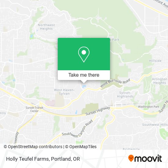 Holly Teufel Farms map