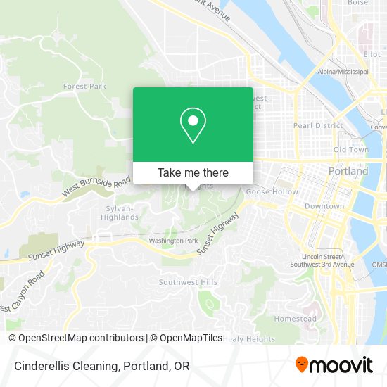 Cinderellis Cleaning map