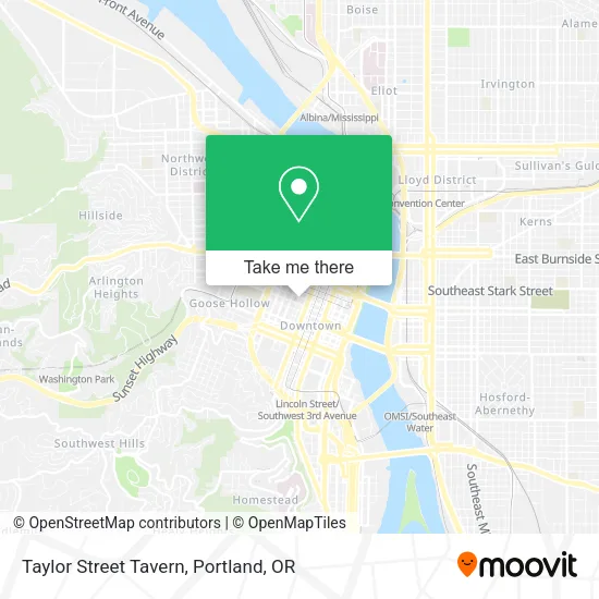 Taylor Street Tavern map