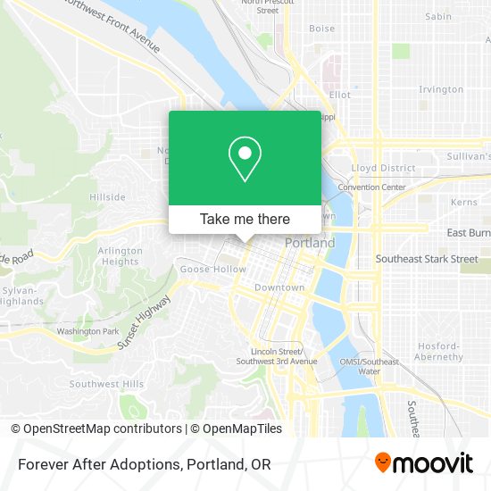 Forever After Adoptions map