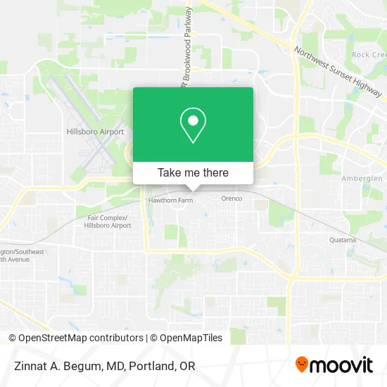 Mapa de Zinnat A. Begum, MD