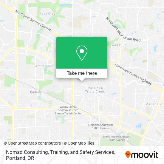 Mapa de Nomad Consulting, Training, and Safety Services