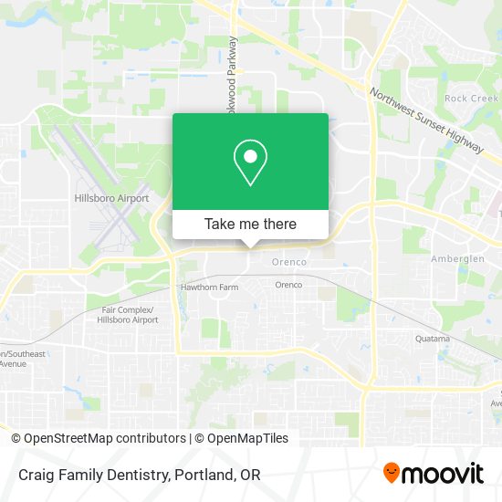 Craig Family Dentistry map