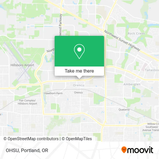 OHSU map