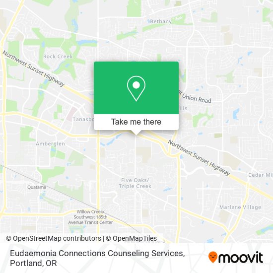 Eudaemonia Connections Counseling Services map