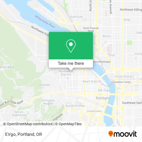 EVgo map