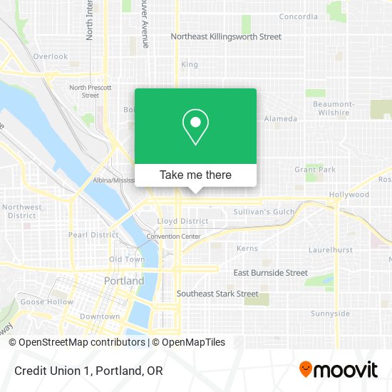 Credit Union 1 map