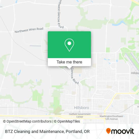 BTZ Cleaning and Maintenance map