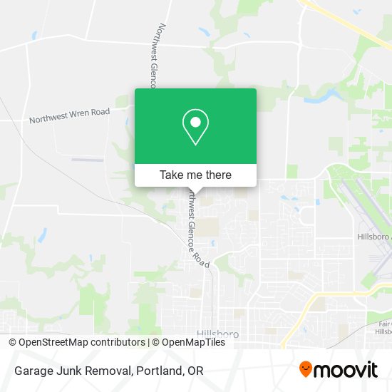 Garage Junk Removal map