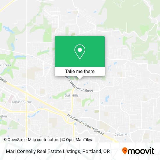 Mari Connolly Real Estate Listings map