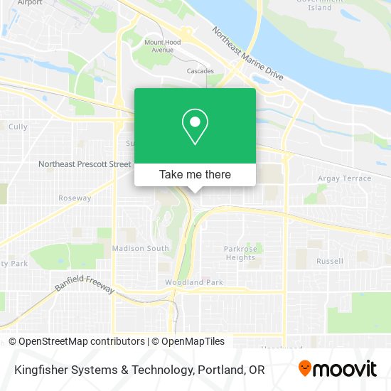 Kingfisher Systems & Technology map