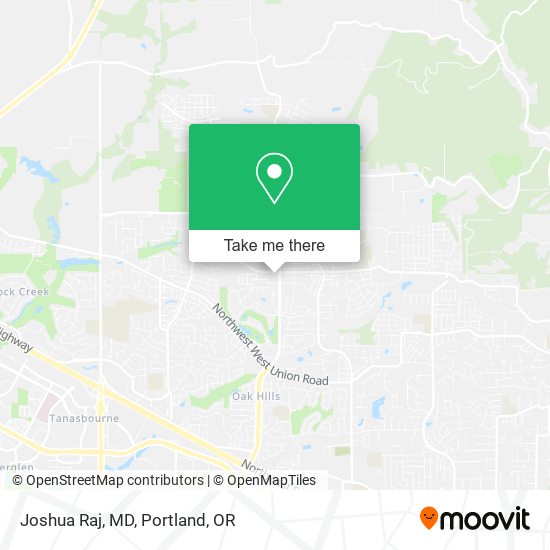 Mapa de Joshua Raj, MD