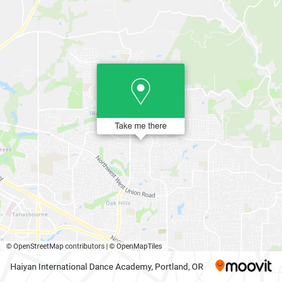 Mapa de Haiyan International Dance Academy