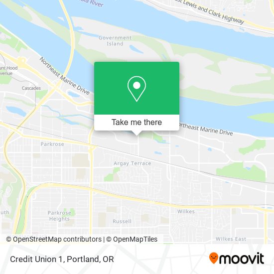 Credit Union 1 map