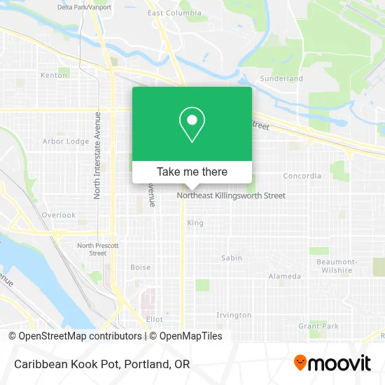 Caribbean Kook Pot map