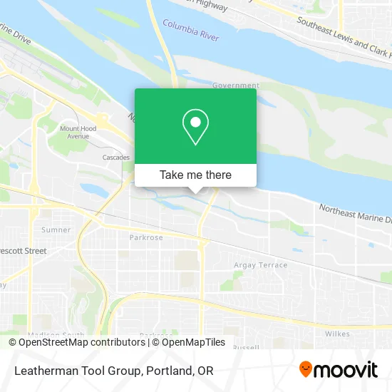 Leatherman Tool Group map