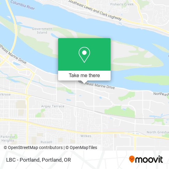LBC - Portland map