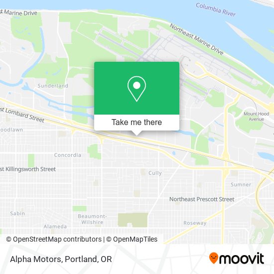 Alpha Motors map