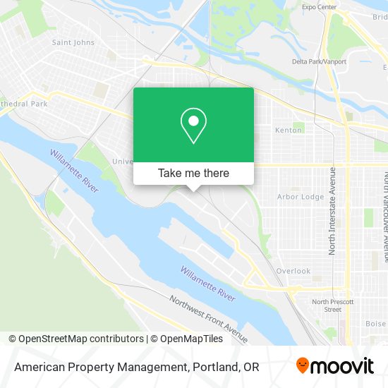 Mapa de American Property Management