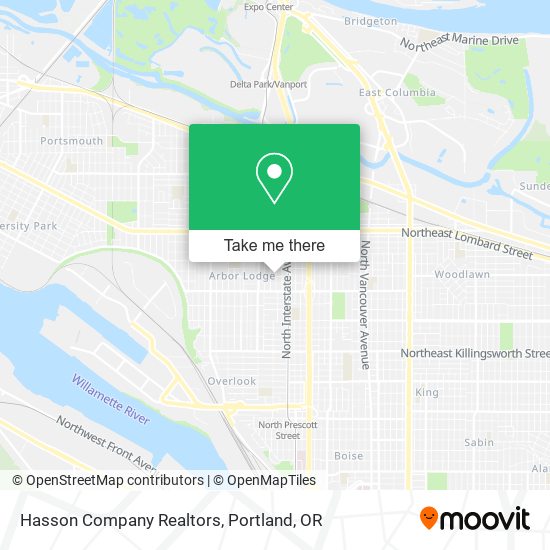 Hasson Company Realtors map