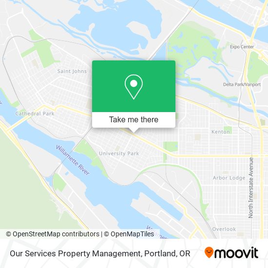 Our Services Property Management map