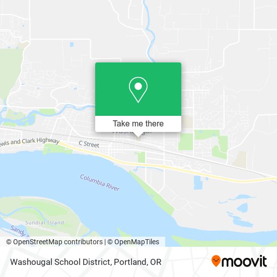 Washougal School District map