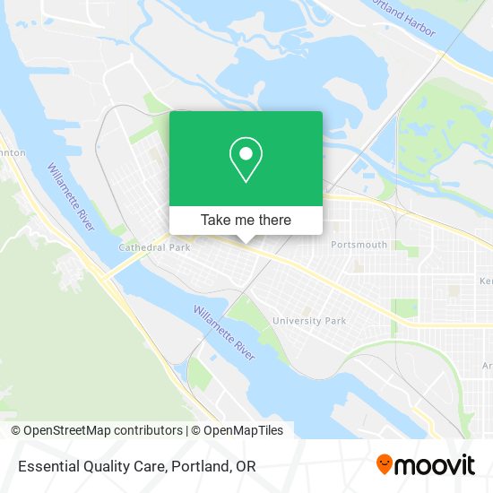 Mapa de Essential Quality Care