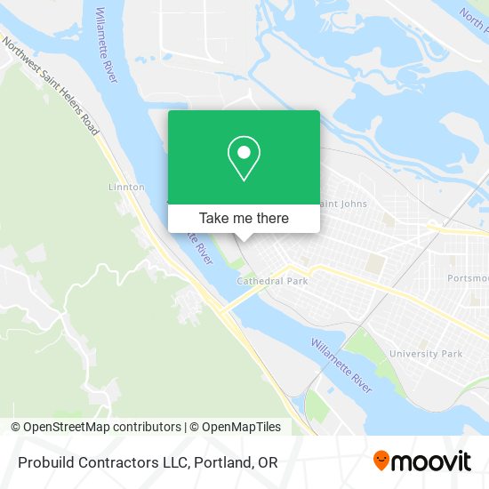Mapa de Probuild Contractors LLC