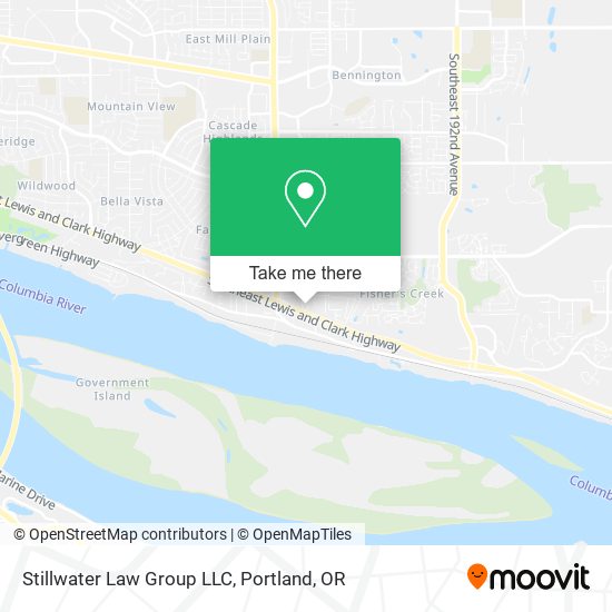 Mapa de Stillwater Law Group LLC