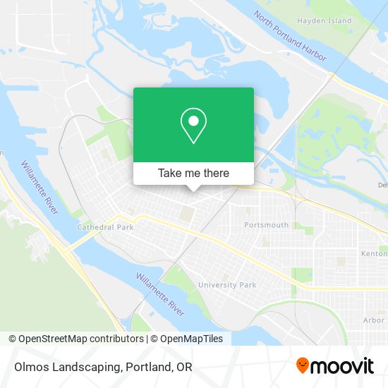 Olmos Landscaping map