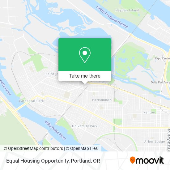 Mapa de Equal Housing Opportunity