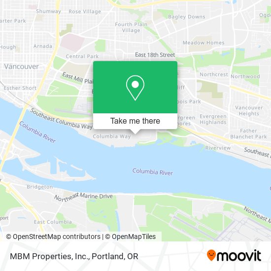 MBM Properties, Inc. map