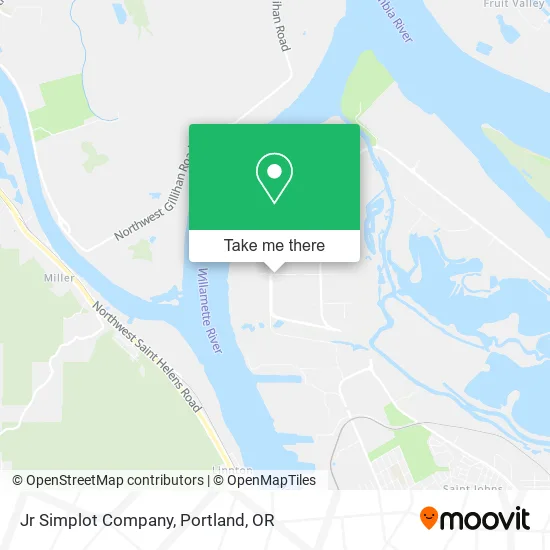 Jr Simplot Company map